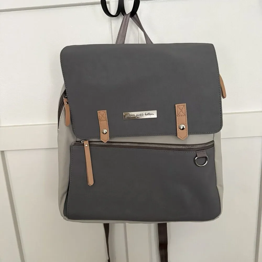 Petunia Pickle Bottom Meta Backpack Gray
